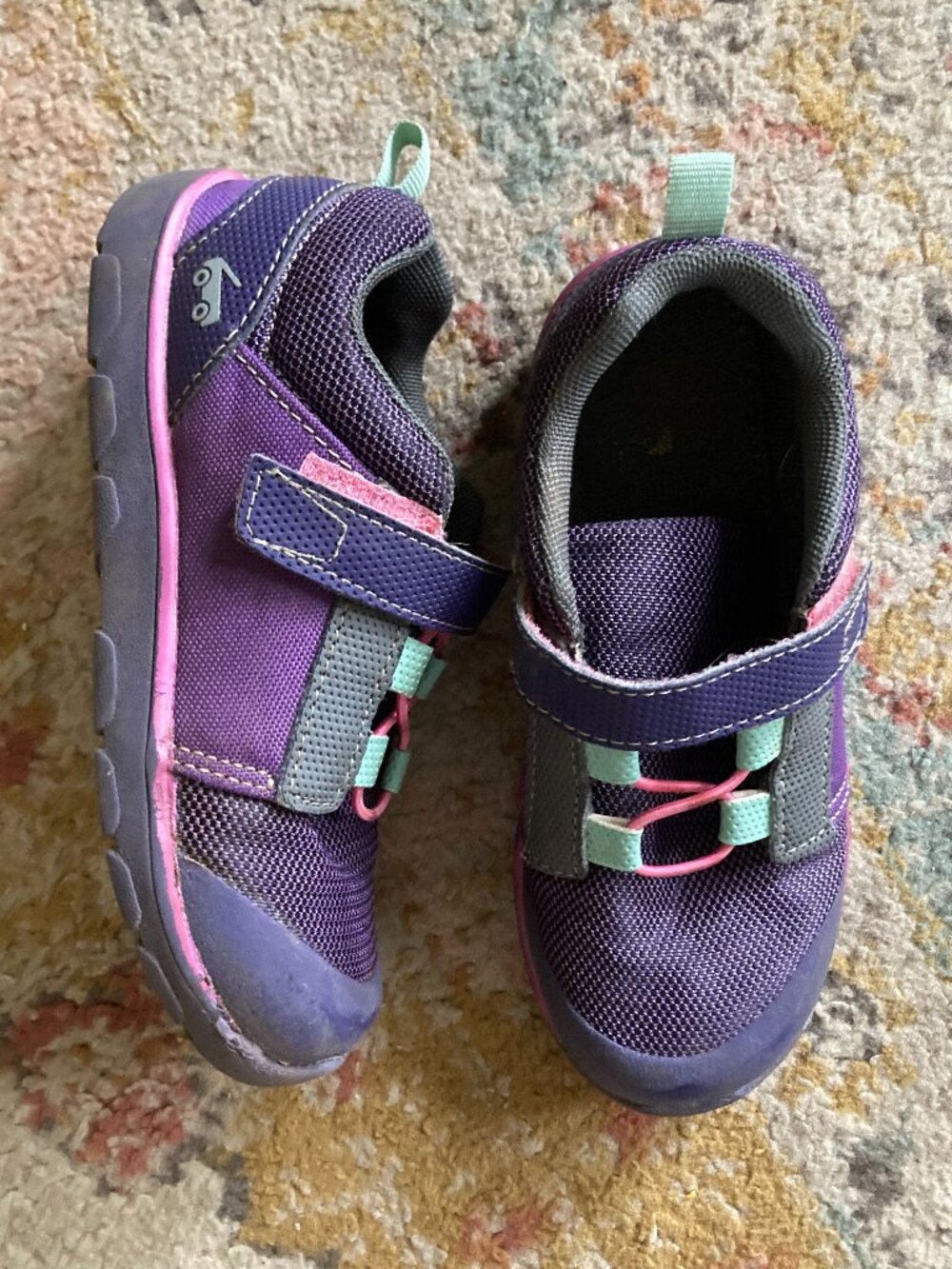 See Kai Run Summit II Purple Sneaker, size 13